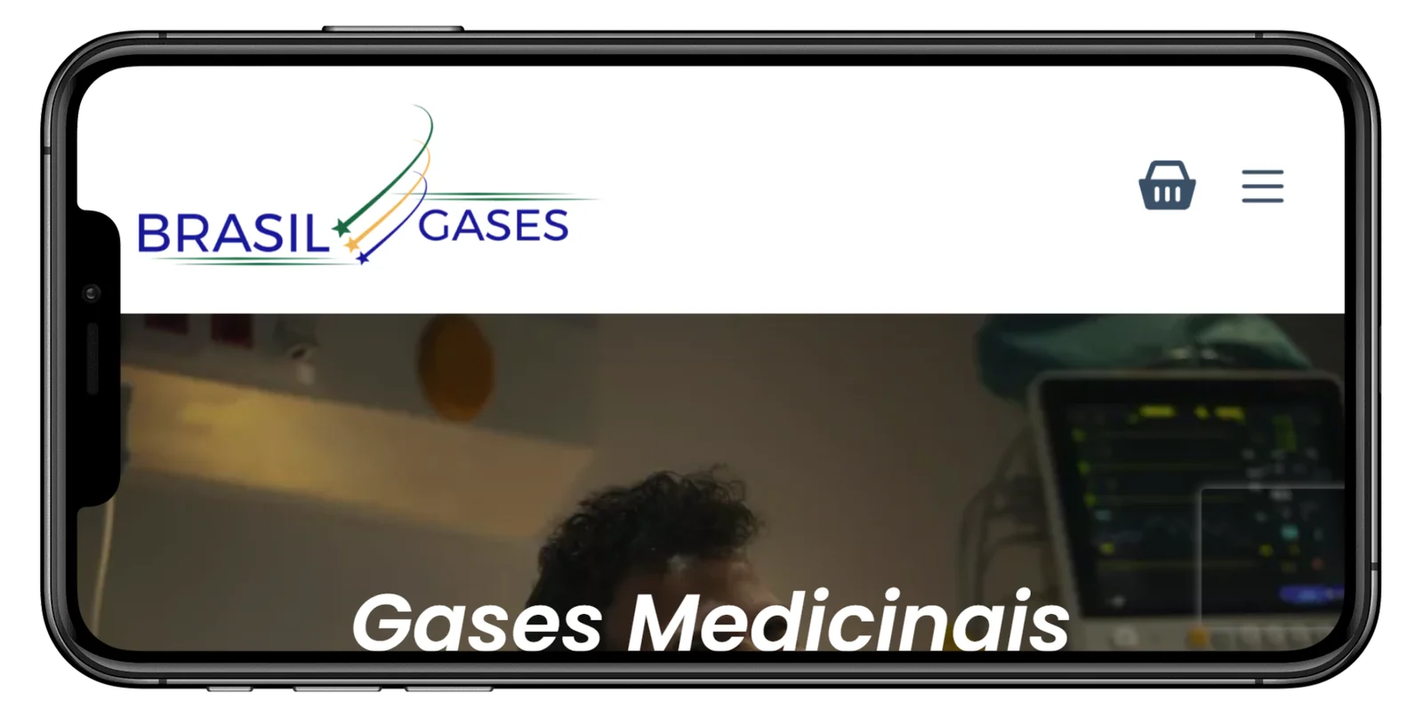 Iphone com site Brasil Gases